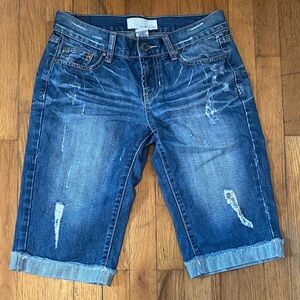 Maurices Blue Denim Shorts